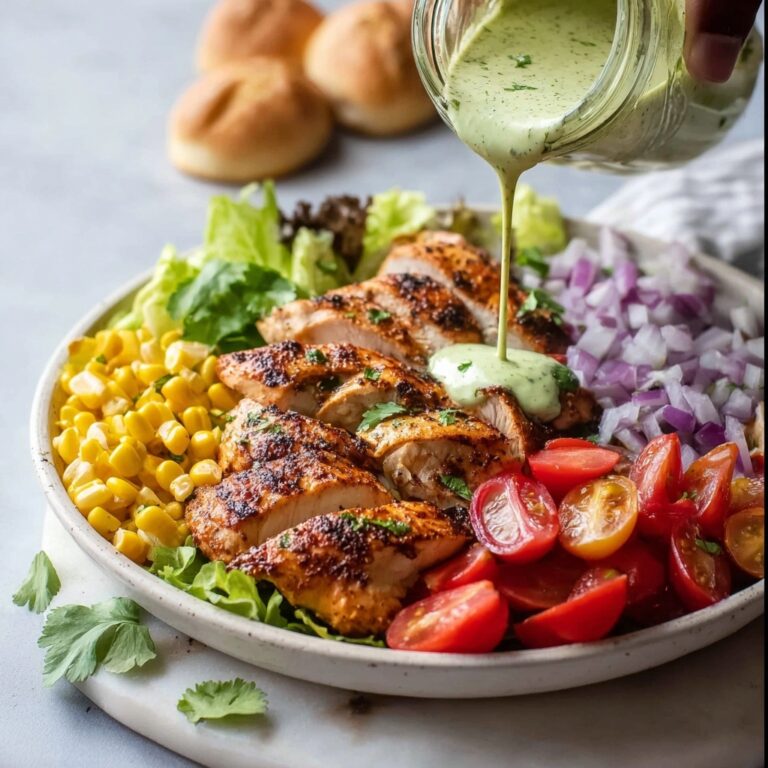 Chicken Salad with Avocado Dressing Recipe