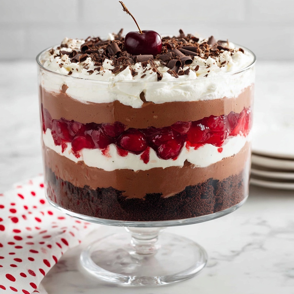 Black Forest Trifle Recipe - Recipe Image