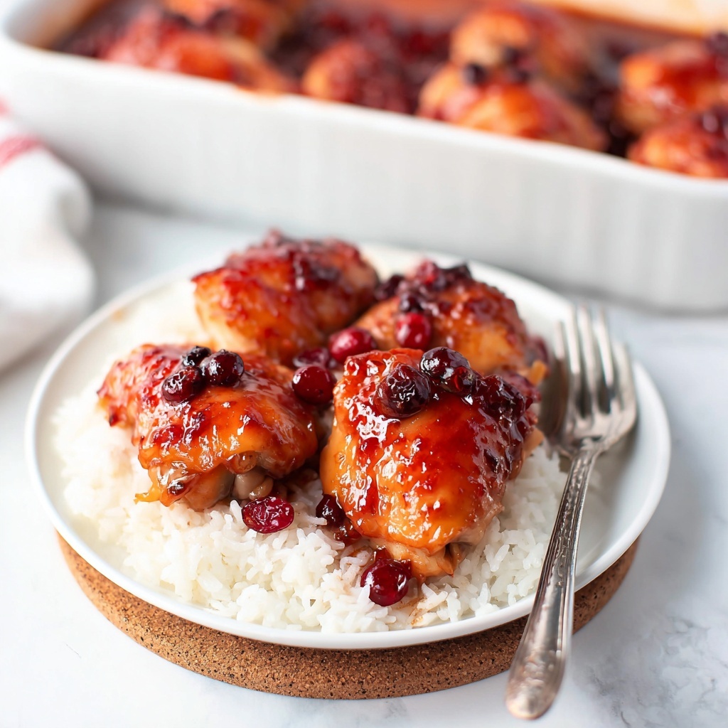 Cranberry Chicken Recipe - Recipe Image