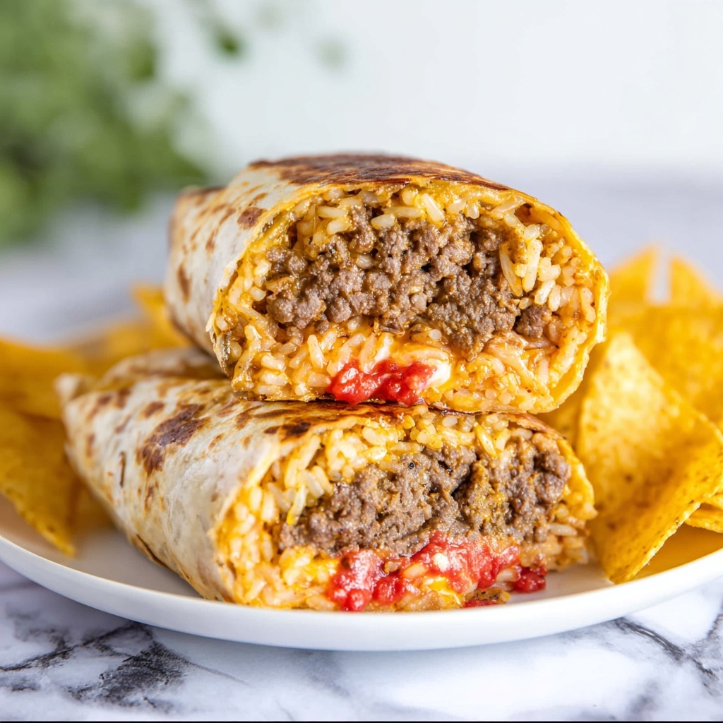 Grilled Cheese Burrito (Taco Bell Copycat) Recipe - Recipe Image
