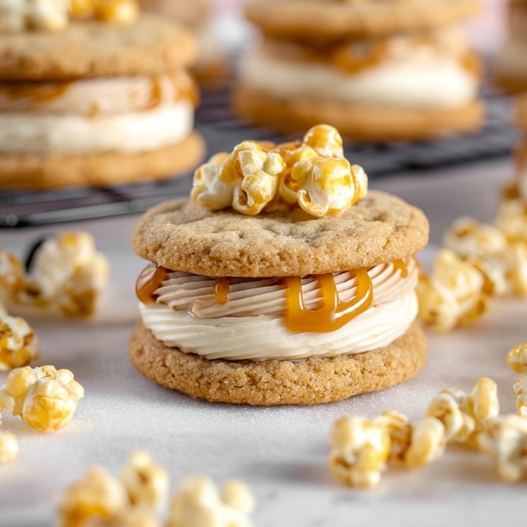Caramel Corn Cookies Recipe - Recipe Image