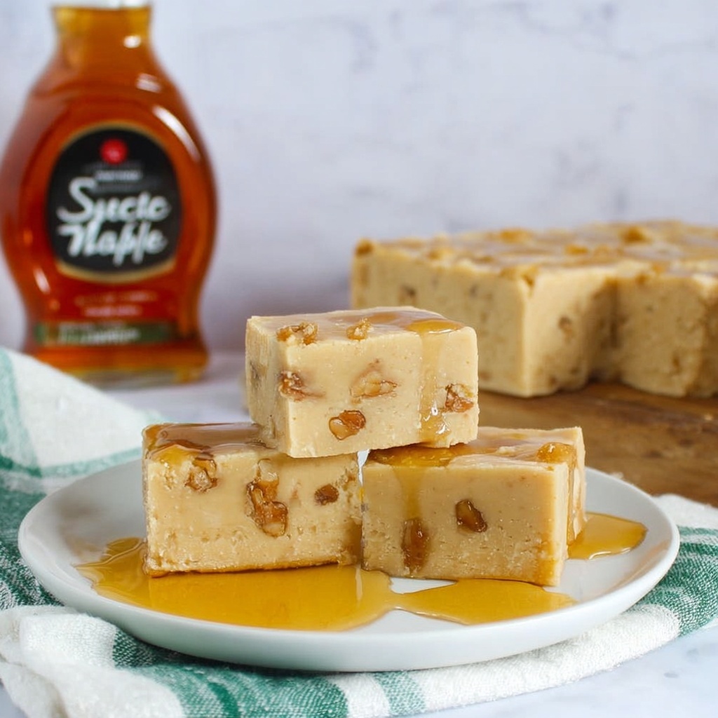 Waffles and Maple Syrup Fudge Recipe - Recipe Image