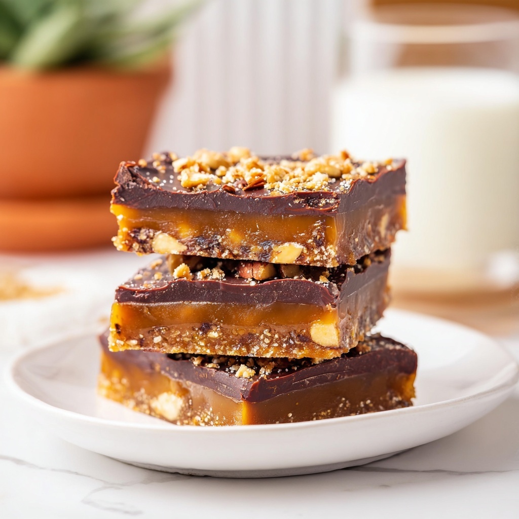 Almond Roca Toffee with Chocolate and Toasted Almonds Recipe - Recipe Image