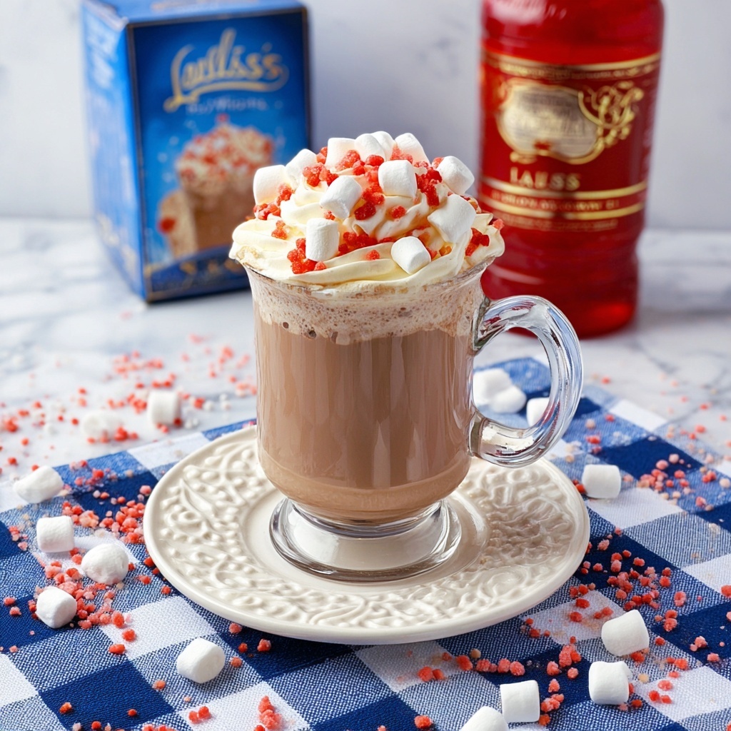 Bailey's Red Velvet Hot Chocolate Recipe - Recipe Image