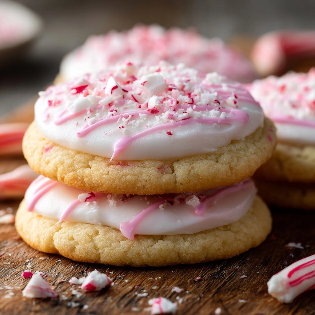 Peppermint Cheesecake Cookies Recipe - Recipe Image