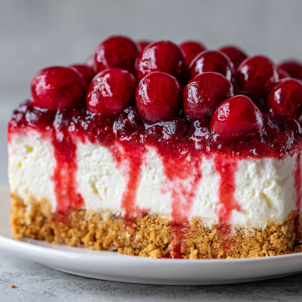 Cherry Cheesecake Fluff Recipe - Recipe Image