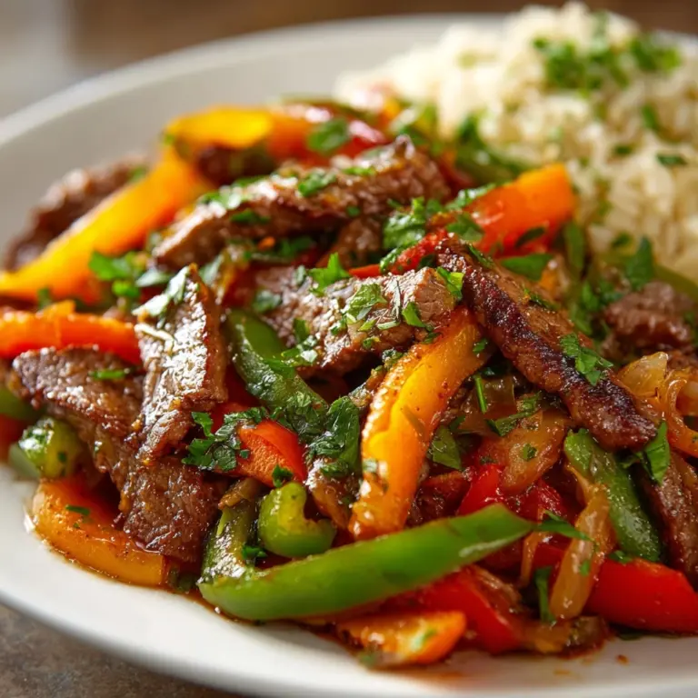 High Protein Steak Fajita Bowl Recipe