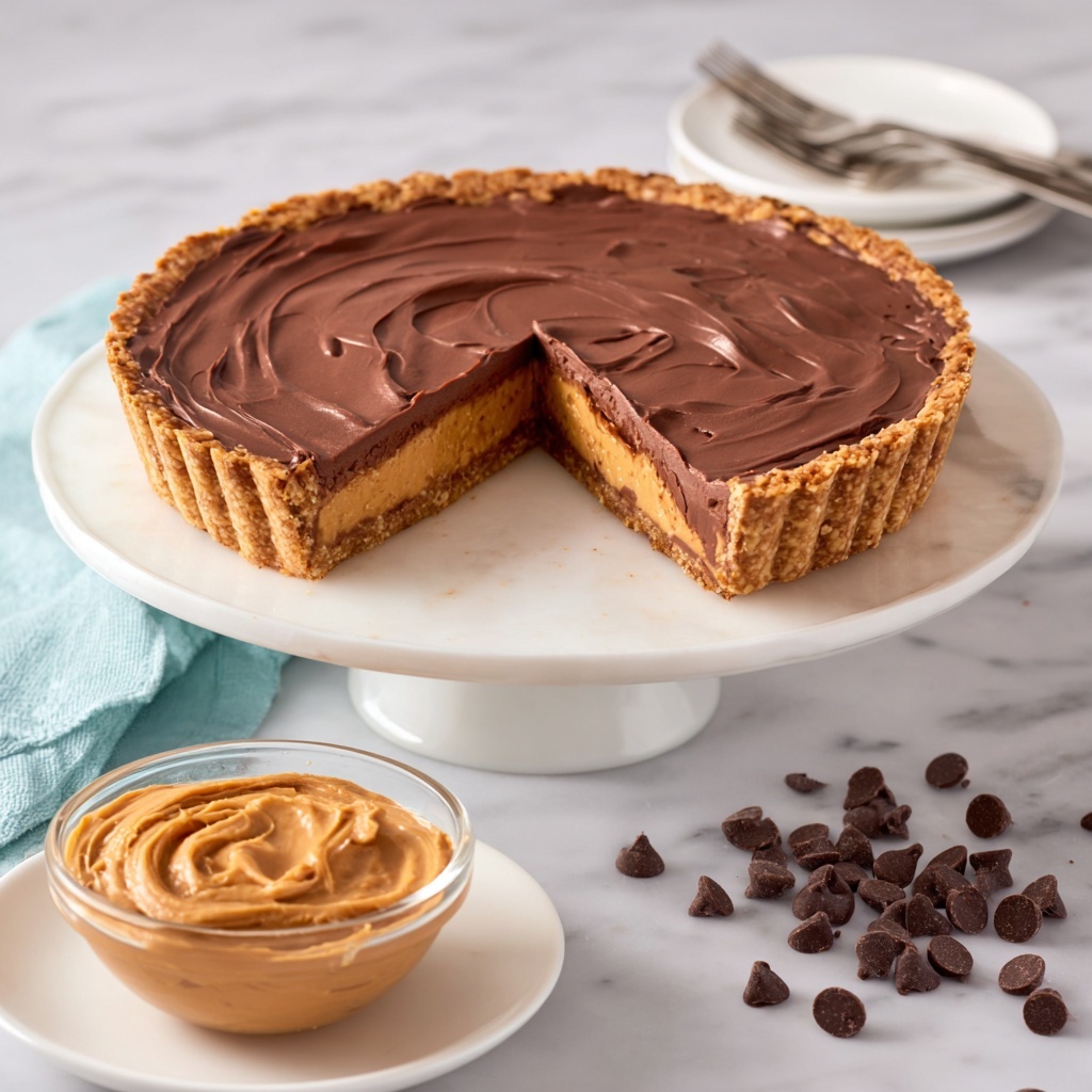 Reese's Peanut Butter Cup Pie Recipe - Recipe Image