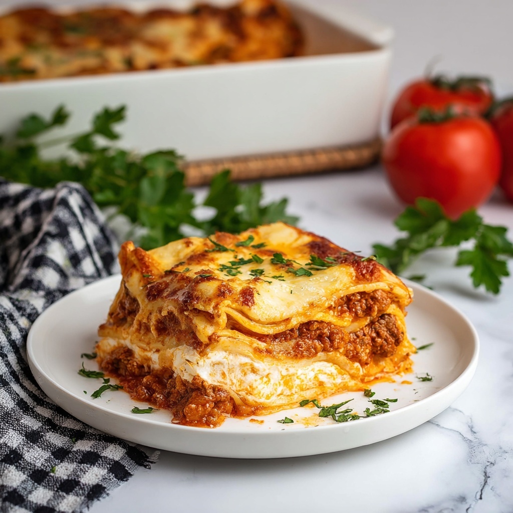Easy Classic Lasagna Recipe - Recipe Image