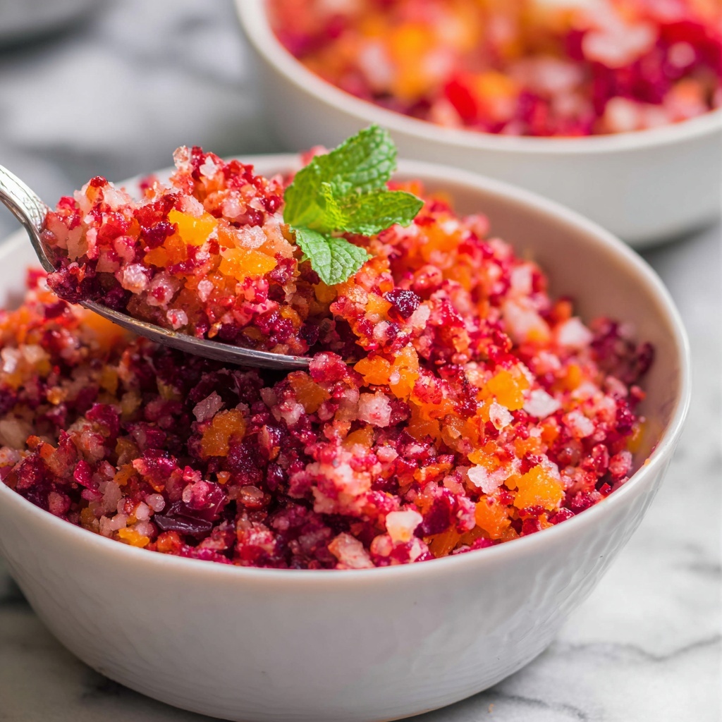 Cranberry Relish with Pear and Orange Recipe - Recipe Image