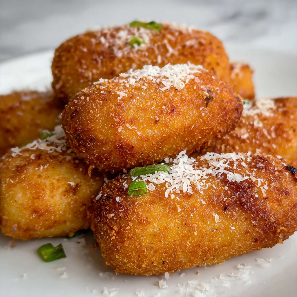 Cheesy Potato Croquettes Recipe - Recipe Image