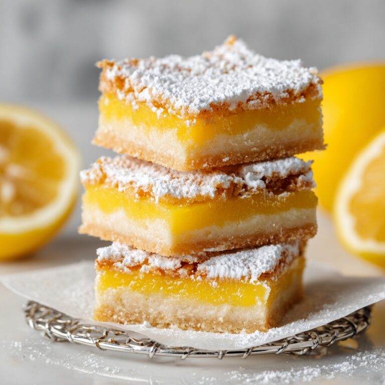 Lemon Bars Recipe