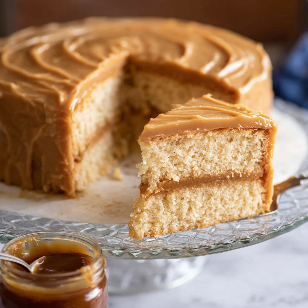 Caramel Cake Recipe - Recipe Image