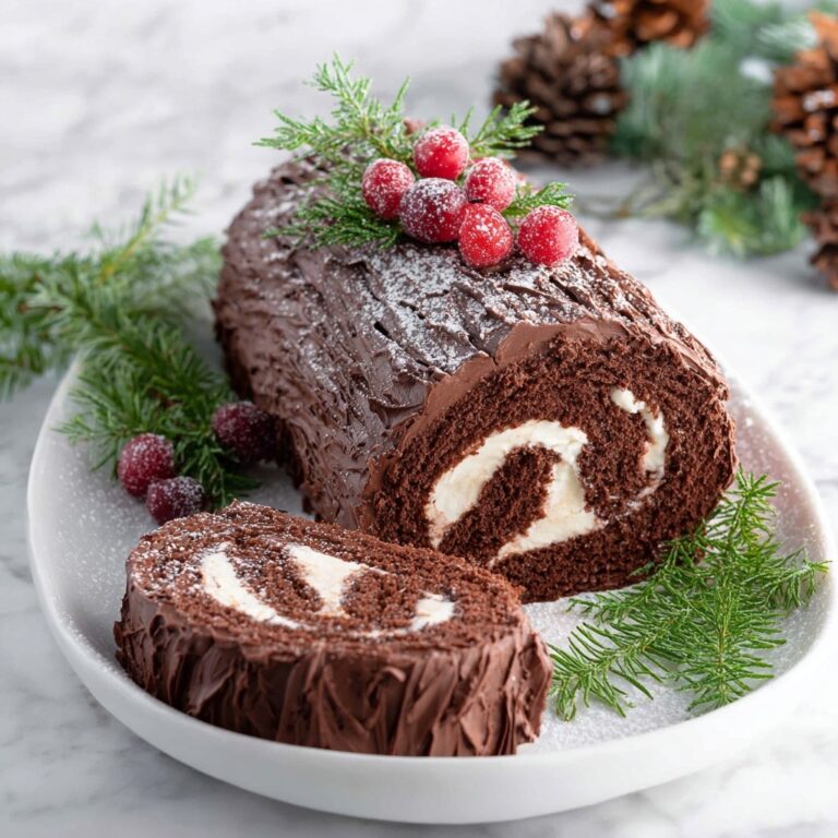 Yule Log Cake Recipe