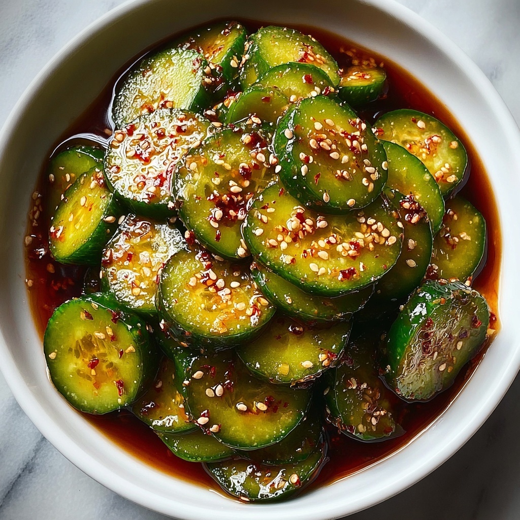 Easy Asian Cucumber Salad Recipe - Recipe Image