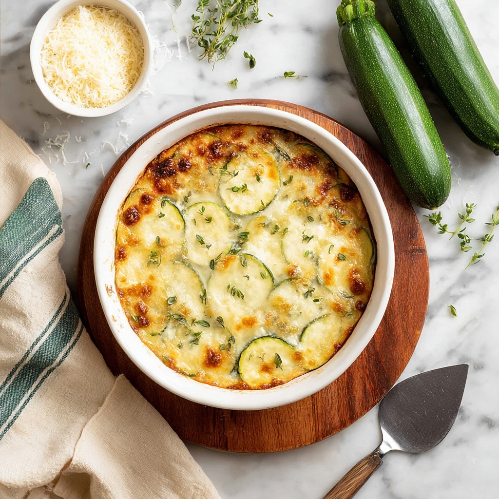 Crustless Zucchini Pie Recipe - Recipe Image