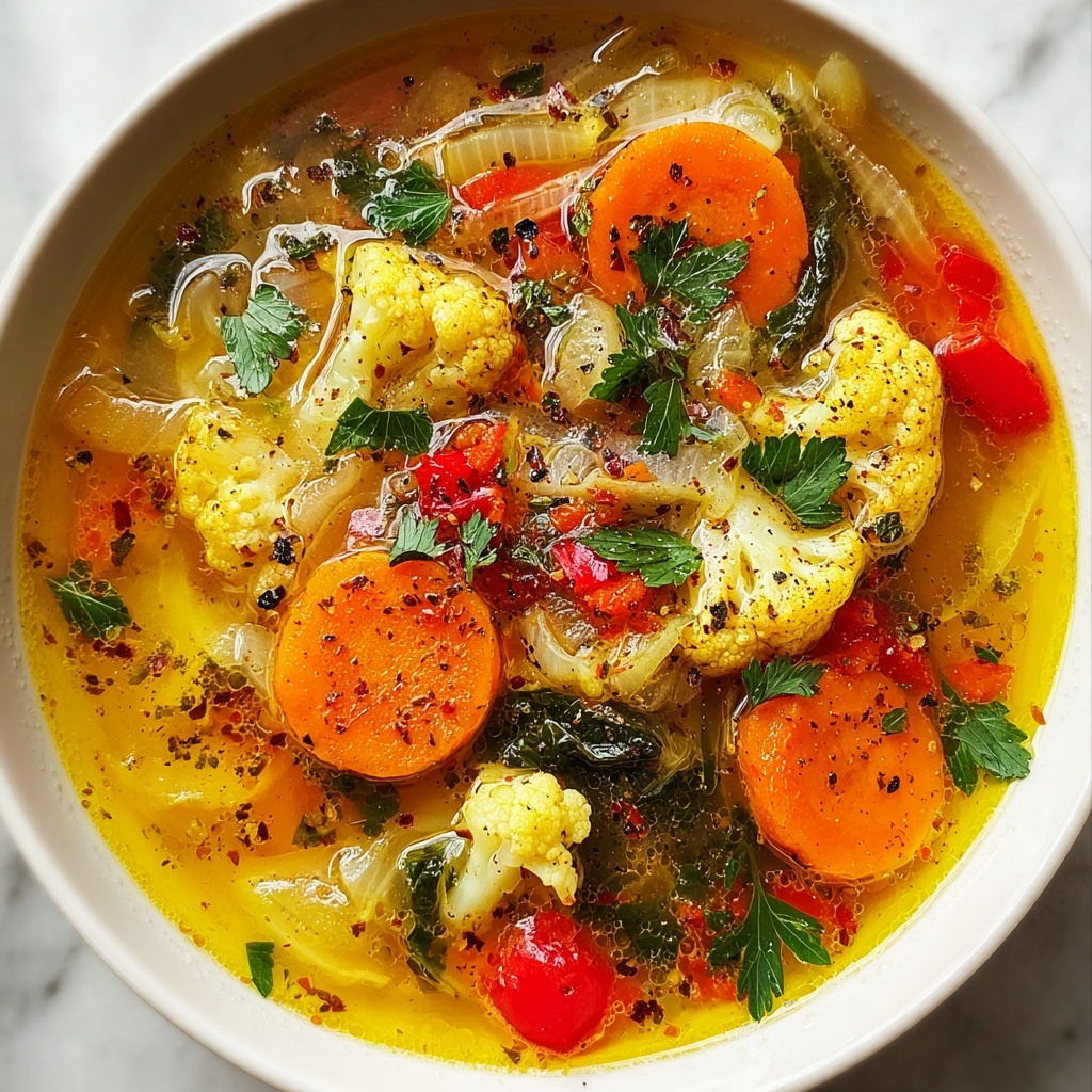 Anti-Inflammatory Golden Detox Soup Recipe - Recipe Image