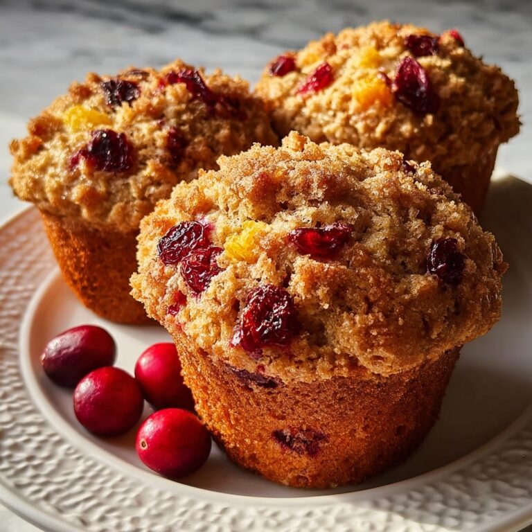 Cranberry Orange Breakfast Muffins Recipe