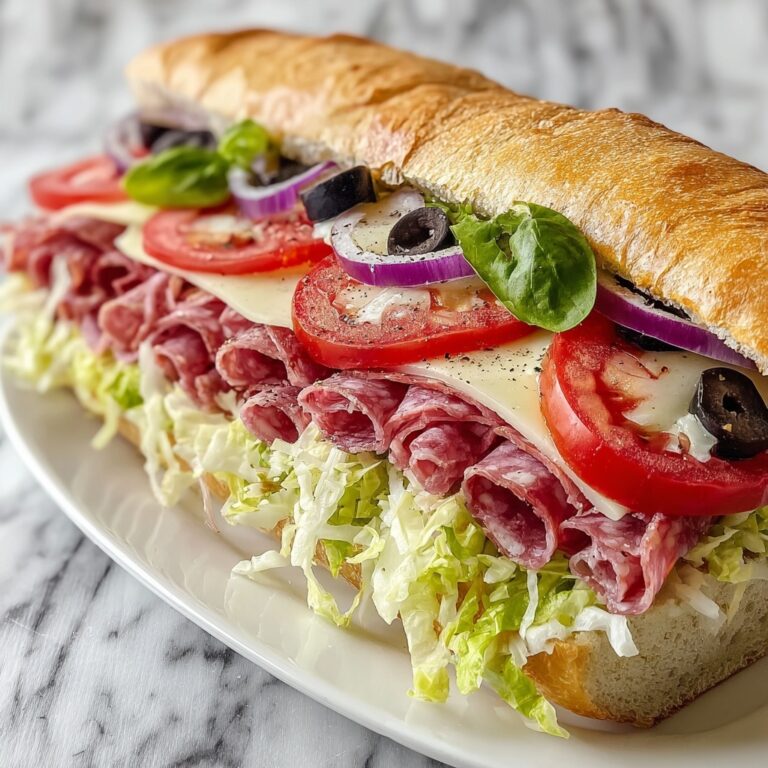 Italian Christmas Sub Recipe