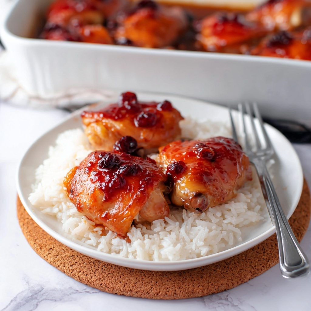 Cranberry Chicken Recipe - Recipe Image