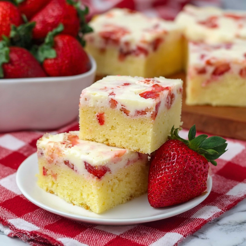 Strawberry Lemon Bars Recipe - Recipe Image