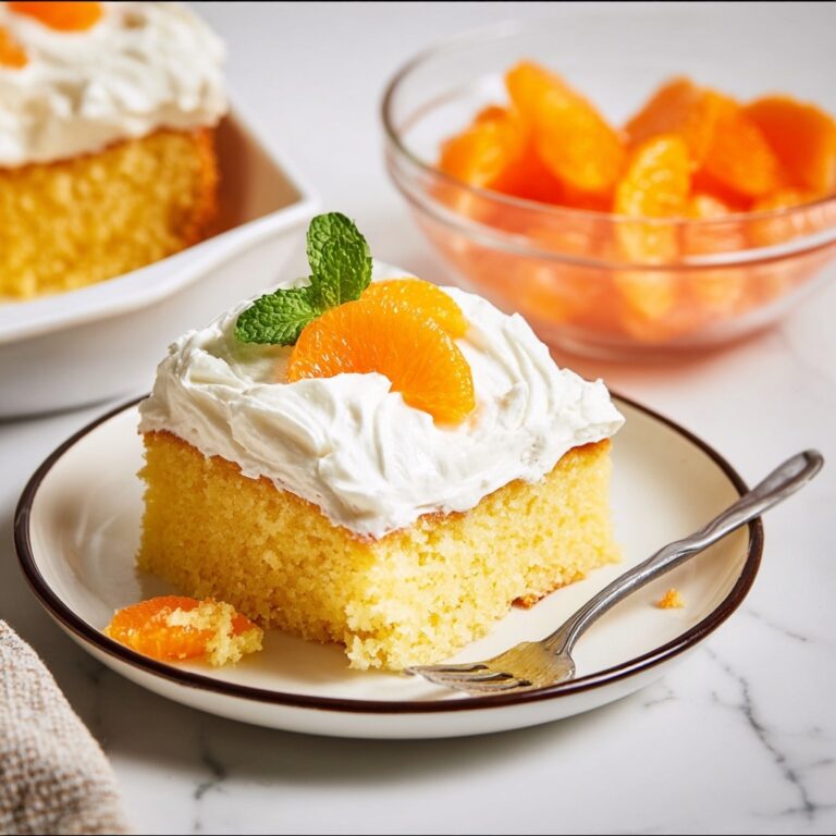 Creamsicle Orange Poke Cake Recipe