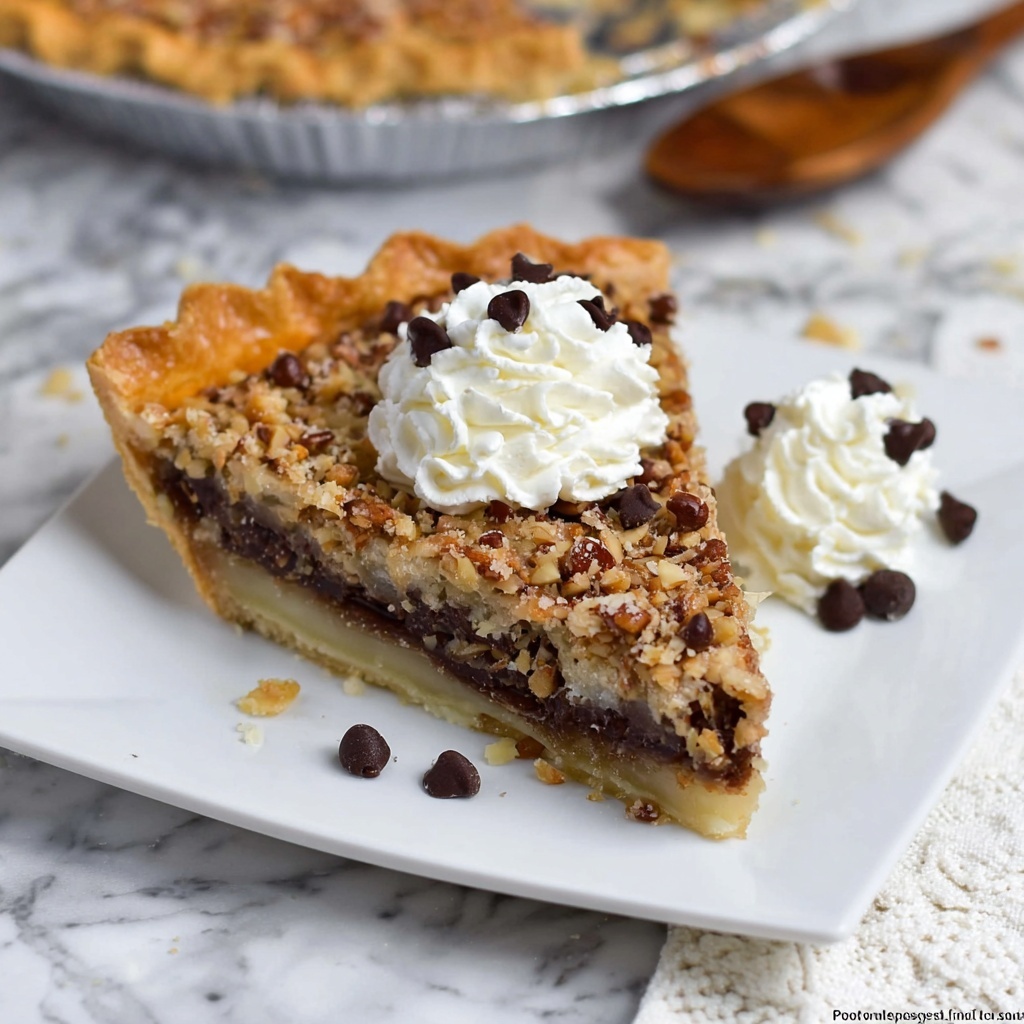 German Chocolate Pecan Pie Recipe - Recipe Image