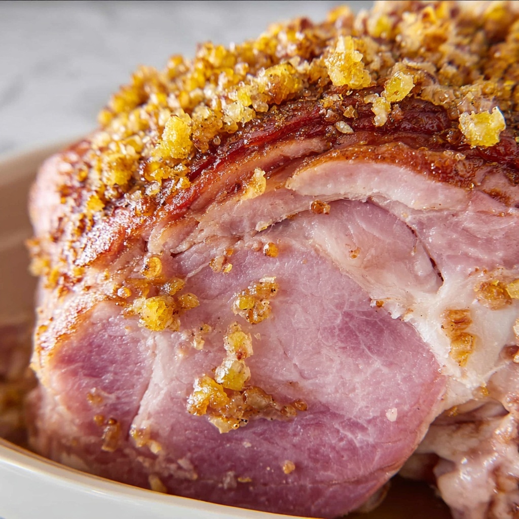 Brown Sugar Pineapple Ham Recipe - Recipe Image