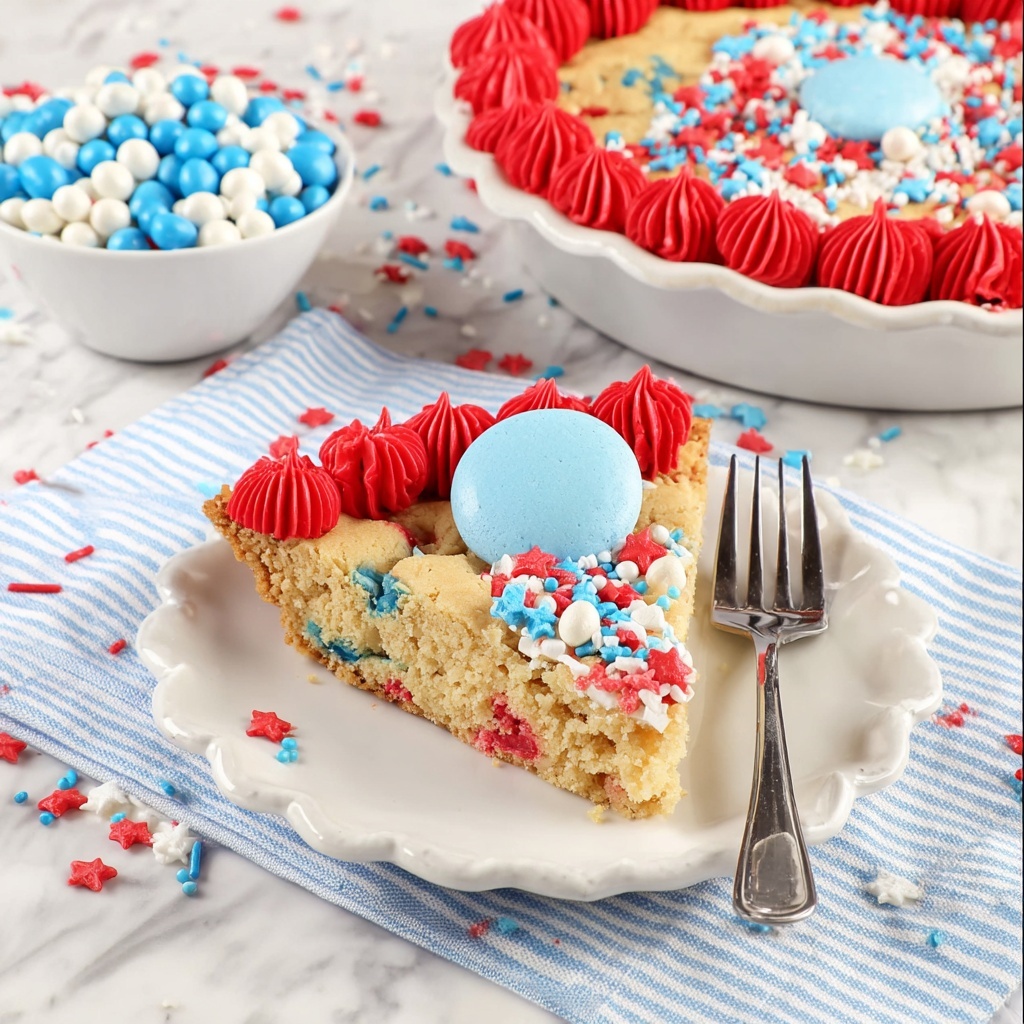 4th Of July Cookie Cake Recipe - Recipe Image
