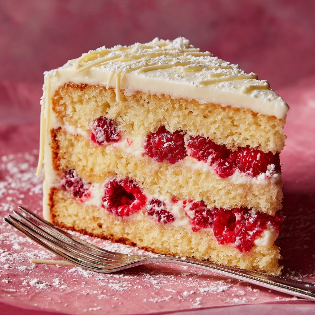 Raspberry Lemon Cake Recipe - Recipe Image