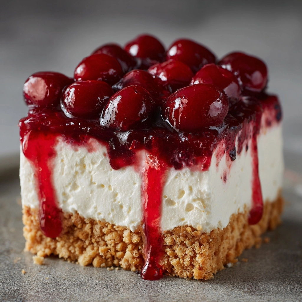 Cherry Cheesecake Fluff Recipe - Recipe Image