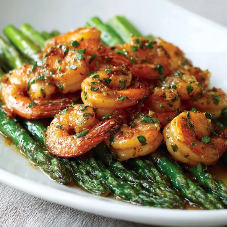 Shrimp and Asparagus Recipe