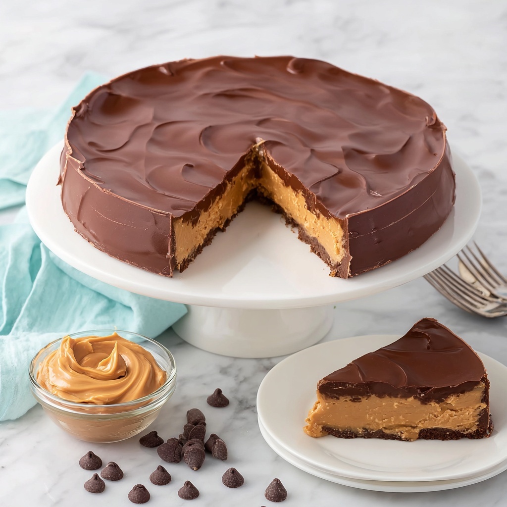 Reese's Peanut Butter Cup Pie Recipe - Recipe Image
