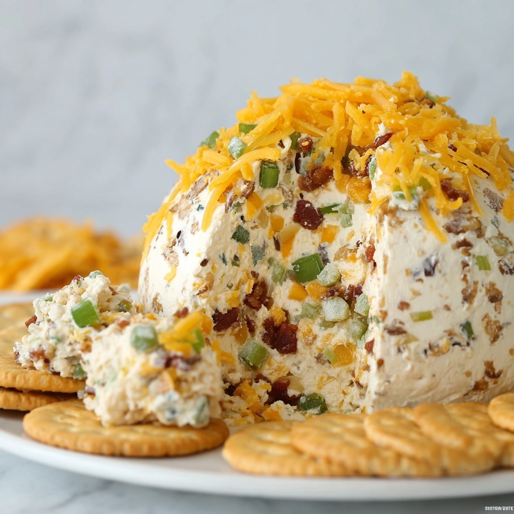 Jalapeño Popper Cheese Ball Recipe - Recipe Image