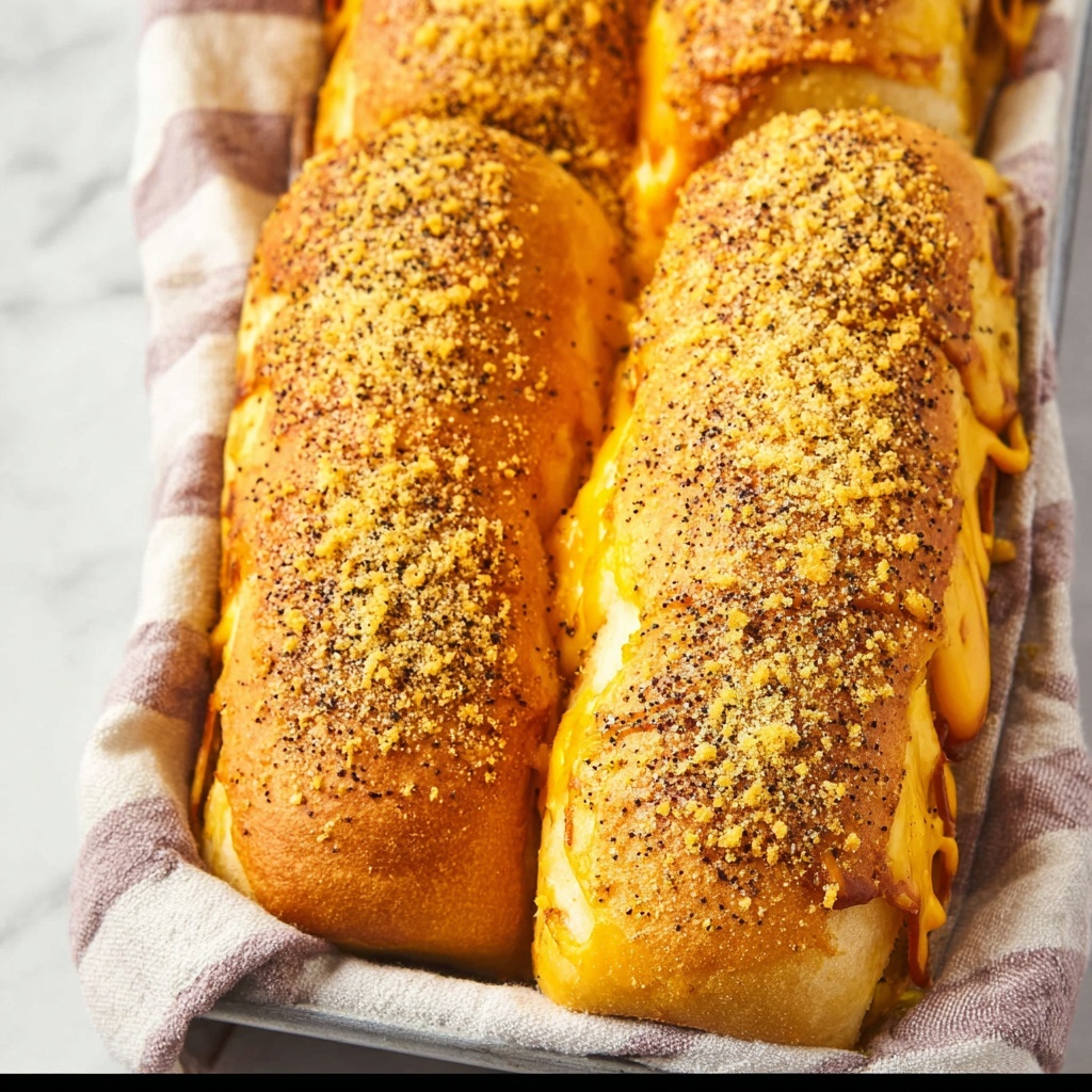 Italian Herbs and Cheese Bread (Subway Copycat Recipe) Recipe - Recipe Image