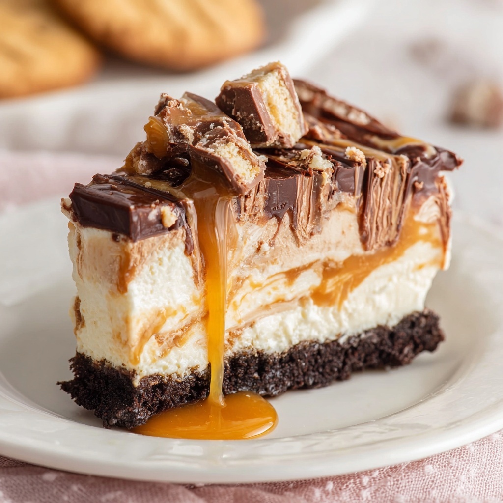 Snickers Pie Recipe - Recipe Image