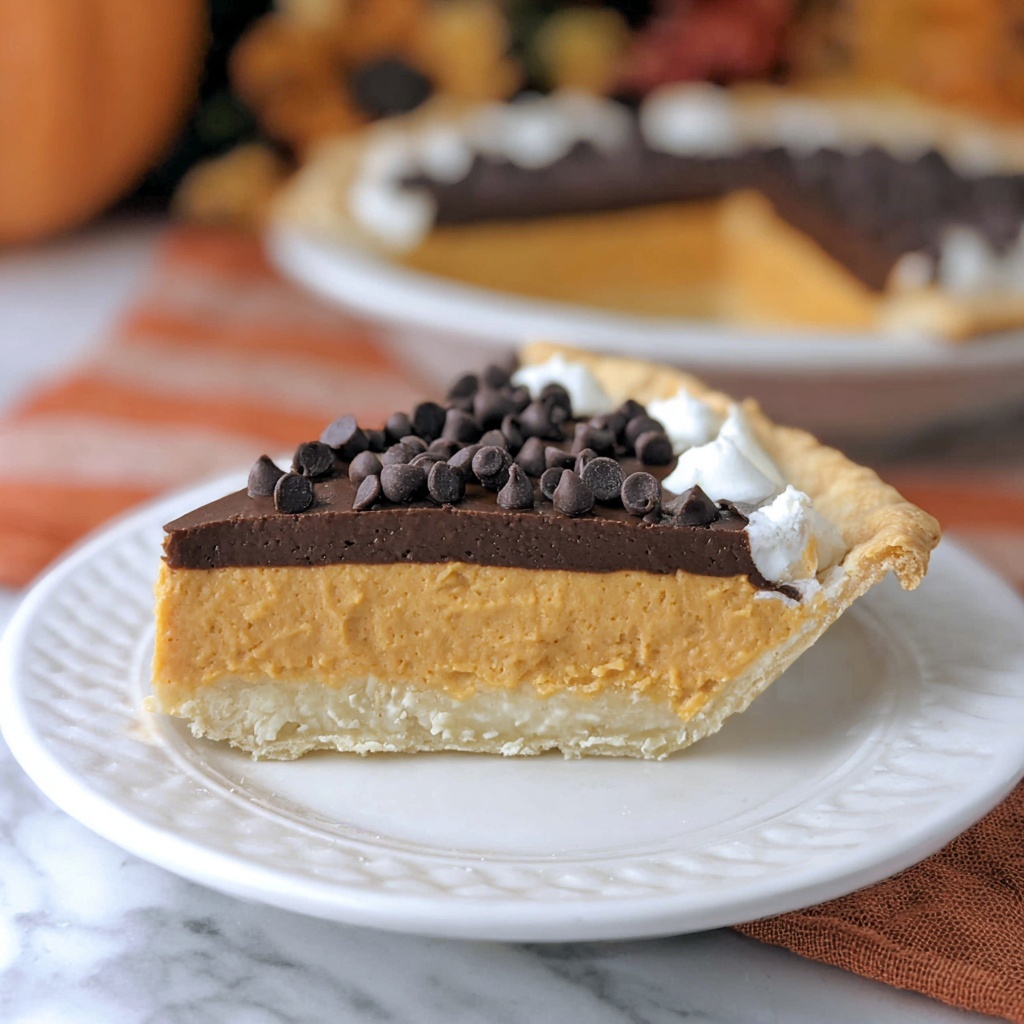Chocolate Sweet Potato Pie Recipe - Recipe Image