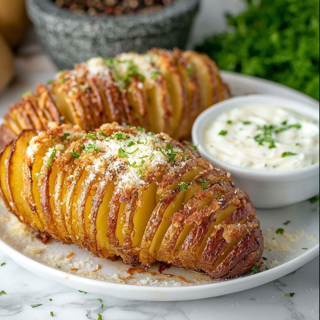 Hasselback Potatoes Recipe - Recipe Image