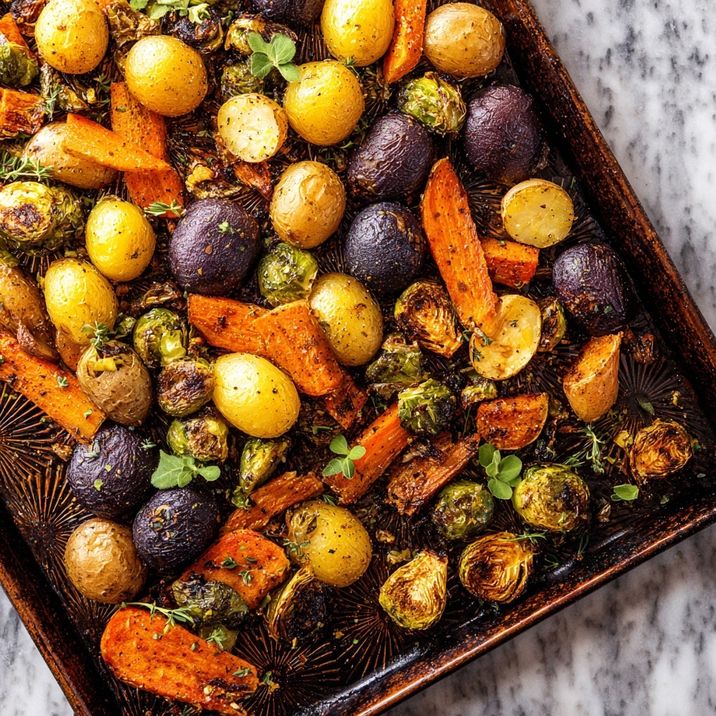 Oven Roasted Vegetables with Fresh Herbs Recipe - Recipe Image