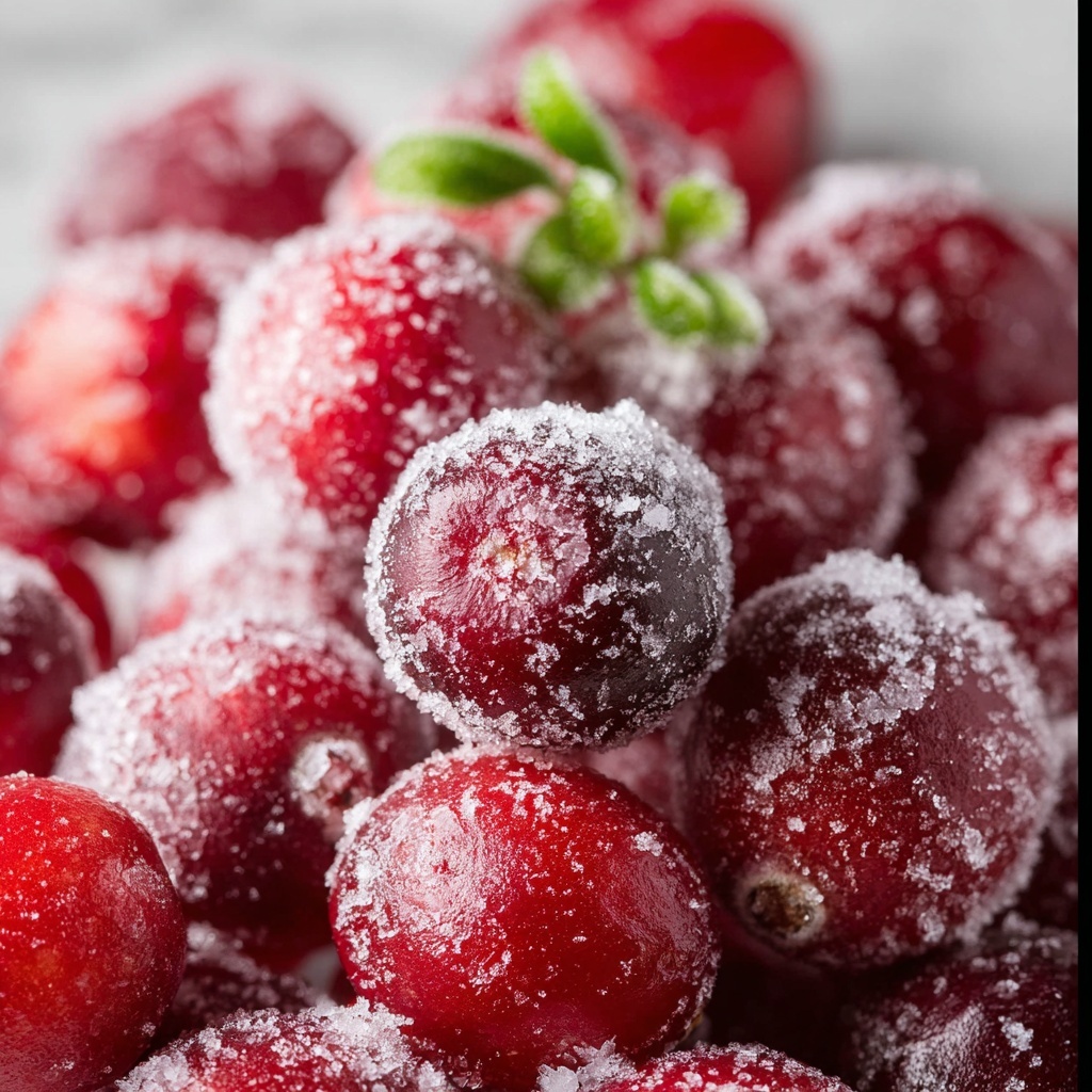 Sugared Cranberries Recipe - Recipe Image