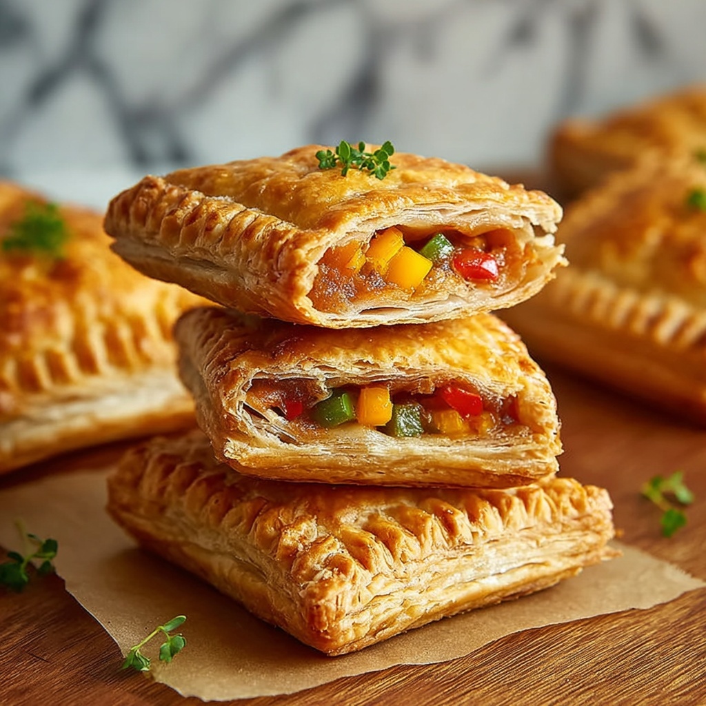 Irresistible Jamaican Vegetable Patties – A Flavor-Packed Vegan Delight Recipe - Recipe Image