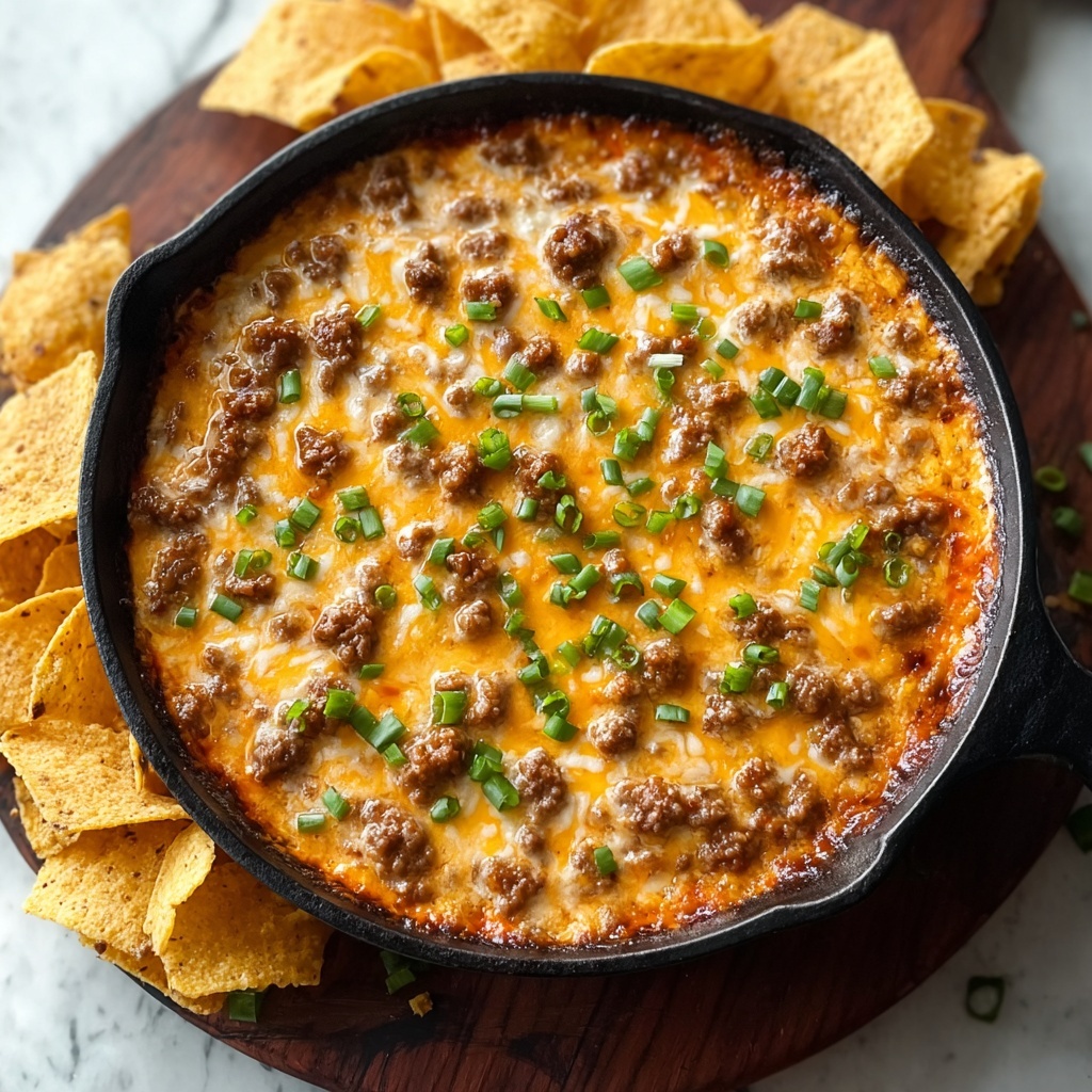Hot Ranch Sausage Dip Recipe - Recipe Image