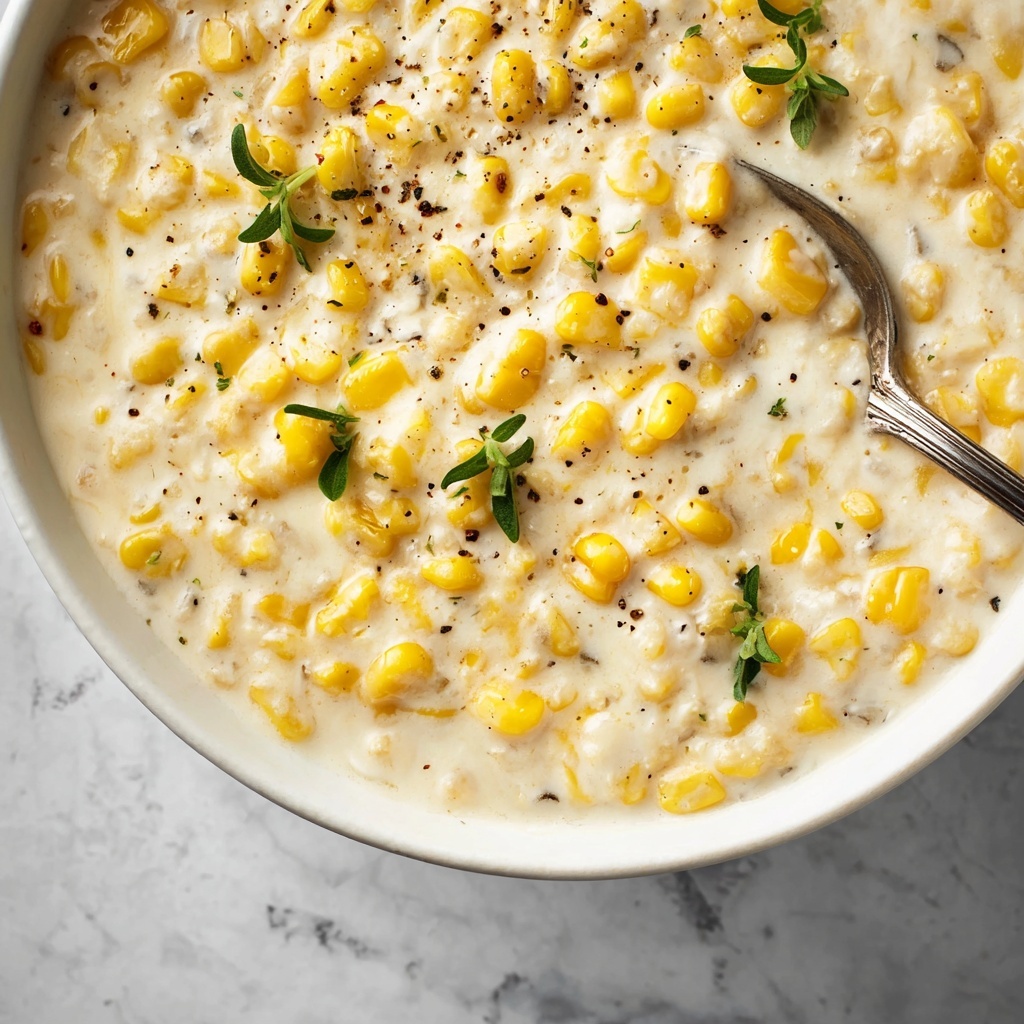 Homemade Creamed Corn Recipe - Recipe Image