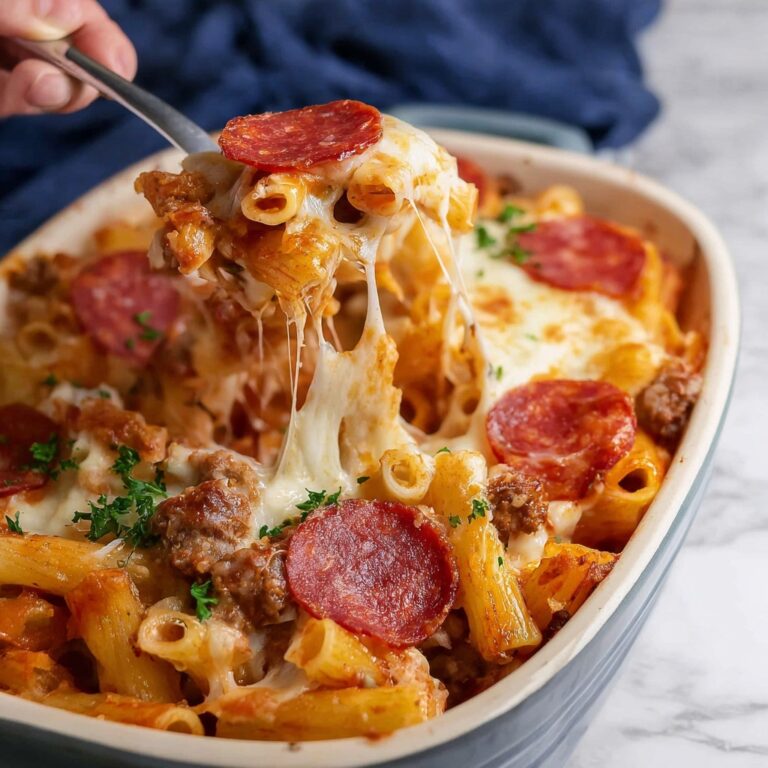 Pizza Baked Ziti Recipe