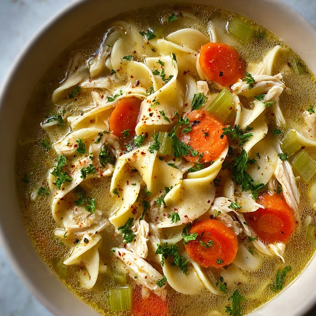 Slow Cooker Chicken Noodle Soup Recipe - Recipe Image
