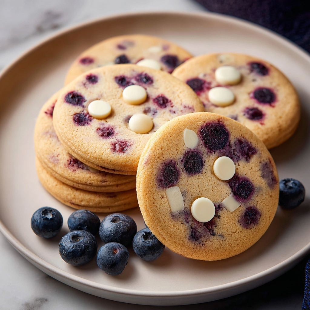 Blueberry Cheesecake Cookies Recipe - Recipe Image