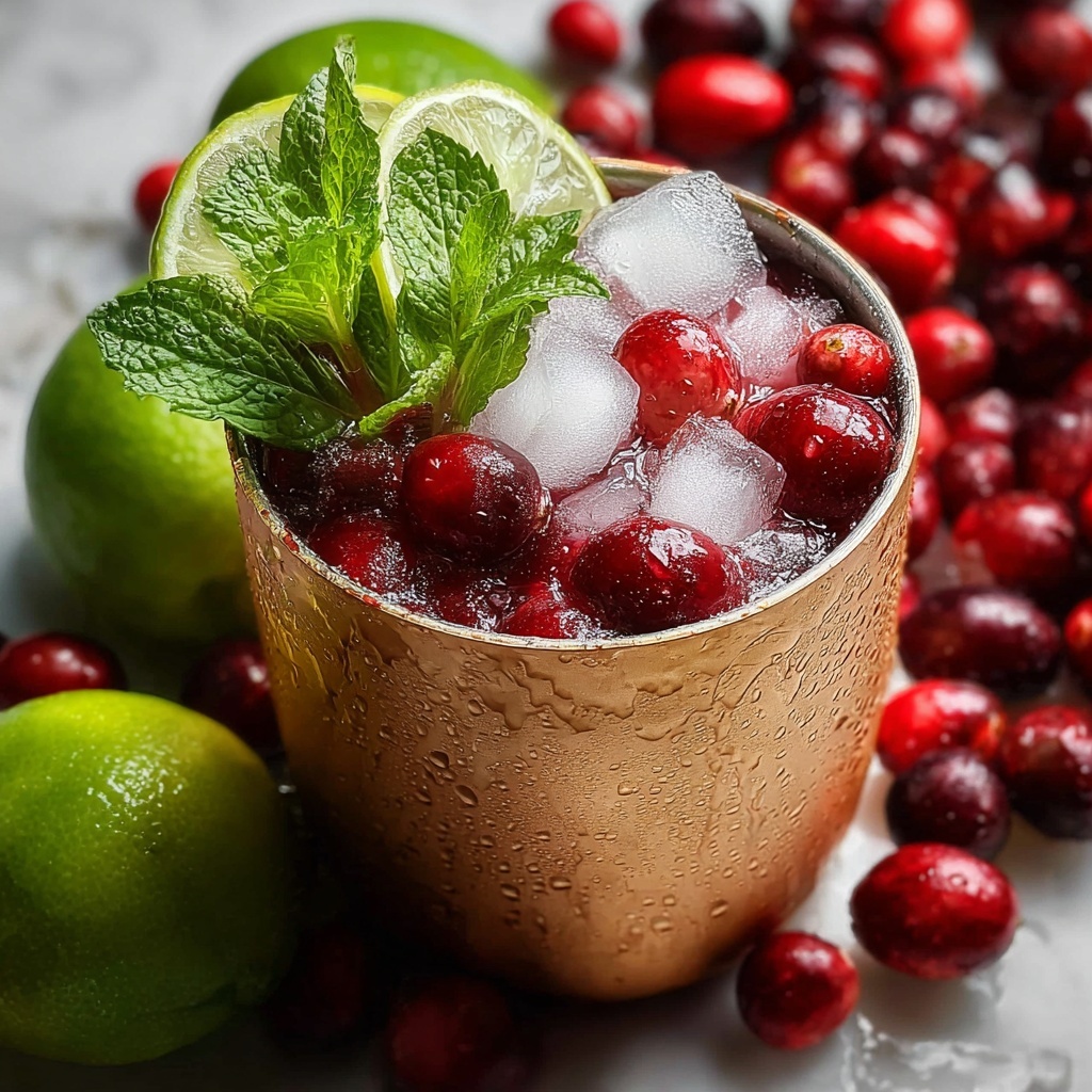 Holiday Cranberry Moscow Mule Recipe - Recipe Image