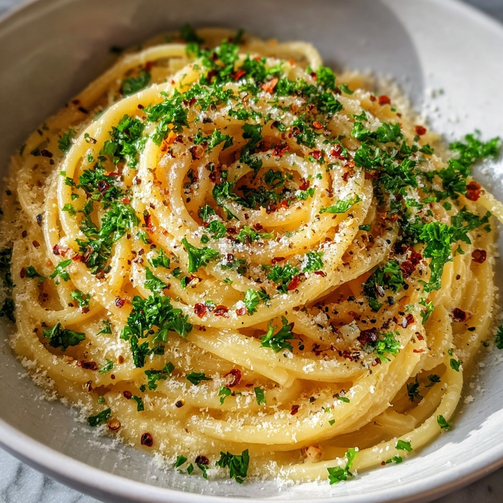 One-Pan Butter Parmesan Pasta Recipe - Recipe Image
