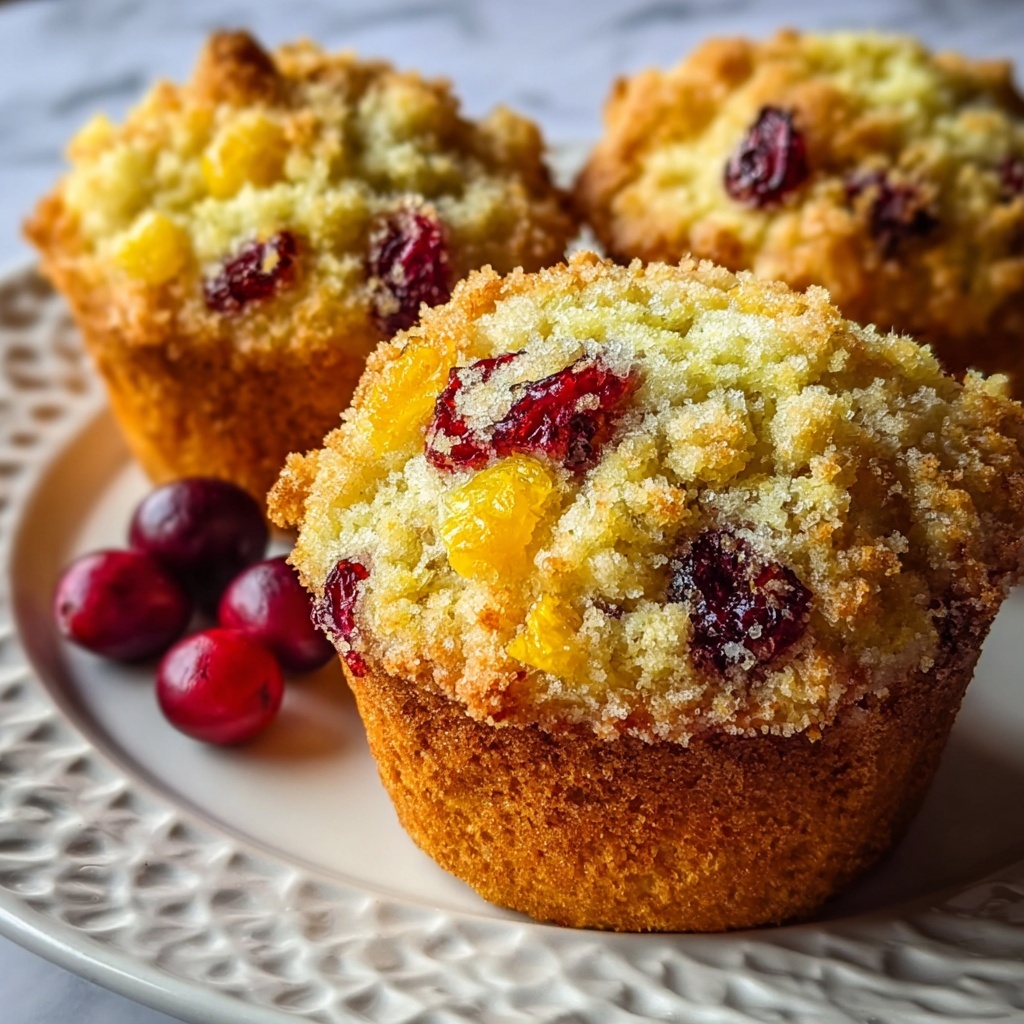 Cranberry Orange Breakfast Muffins Recipe - Recipe Image