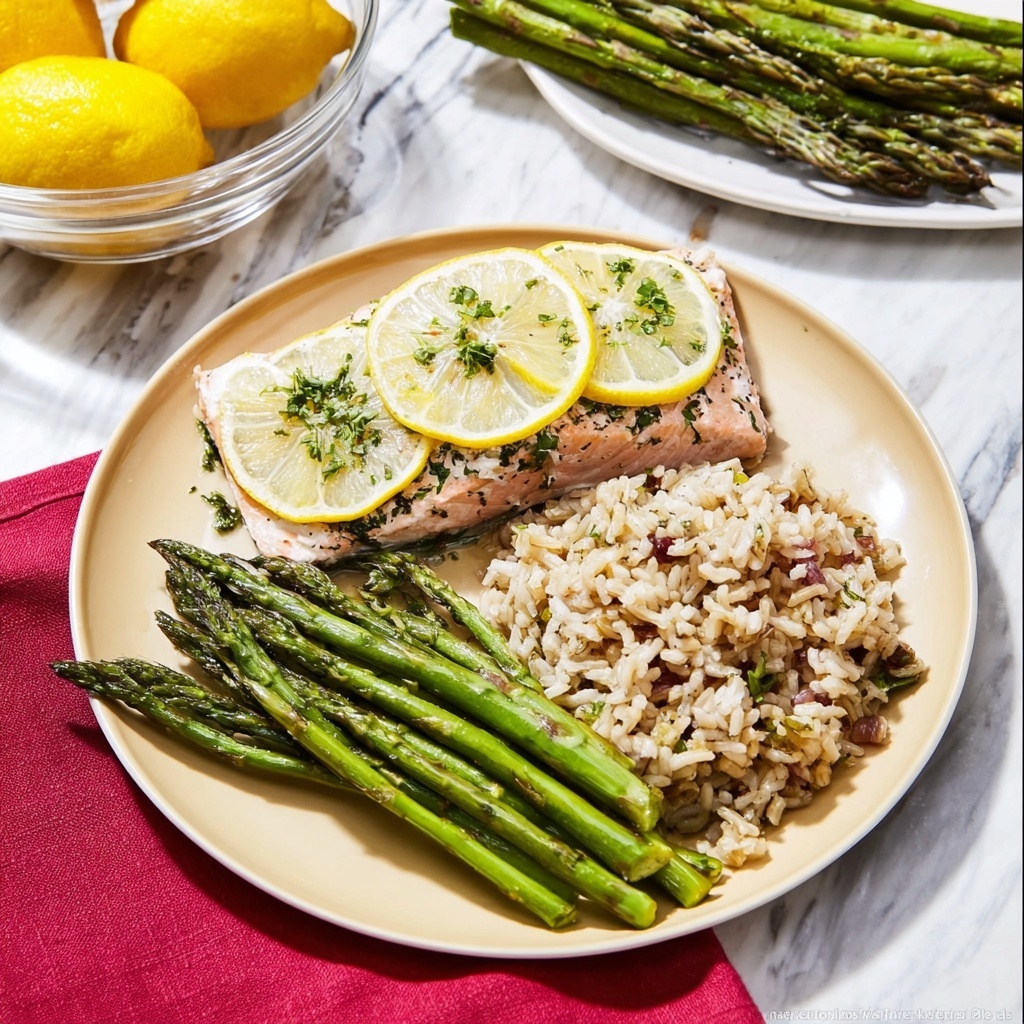 Instant Pot Salmon and Rice with Lemon and Dill Recipe - Recipe Image